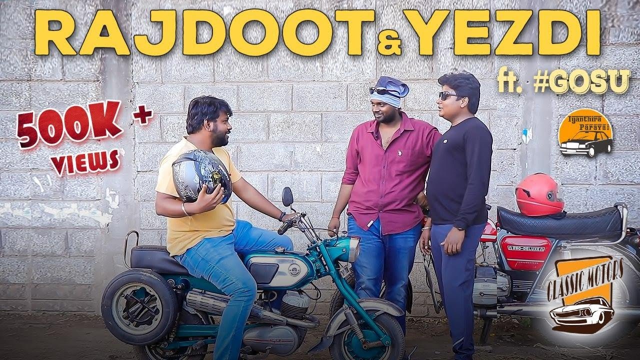Rajdoot GTS & Yezdi Deluxe 250 | Saravana ft. Gopi & Sudhakar | Tamil Moto-Vlog | Iyanthira Paravai