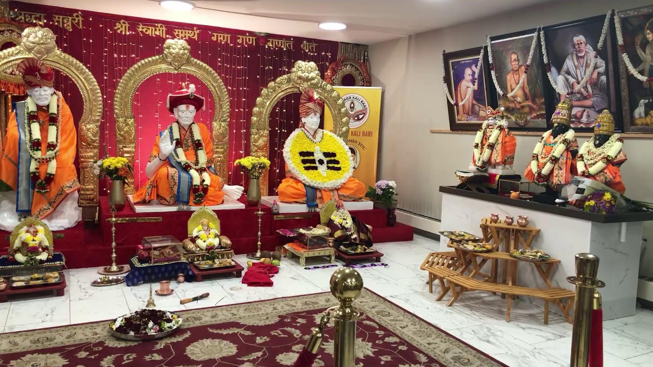 SHRI GAJANAN MAHARAJ ARTI @ CHICAGO KALI BARI