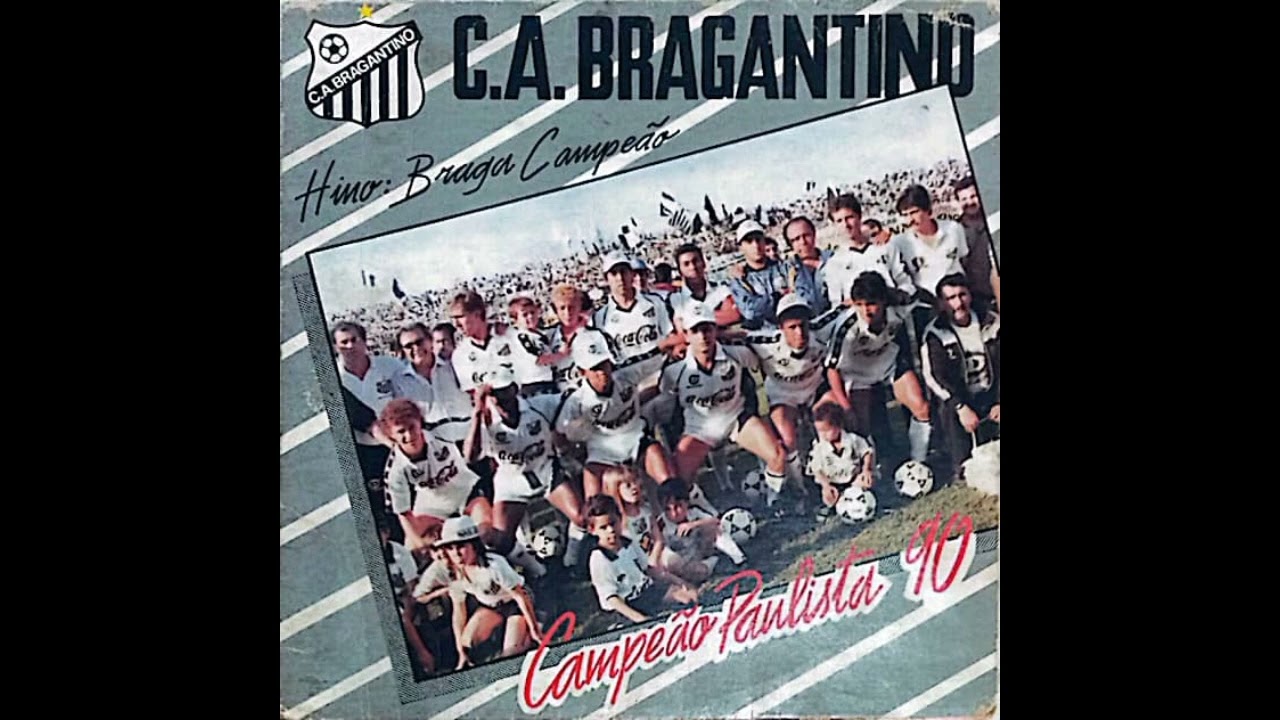 Braga é campeão (1° hino oficial do C. A. Bragantino) - Banda do Brejo