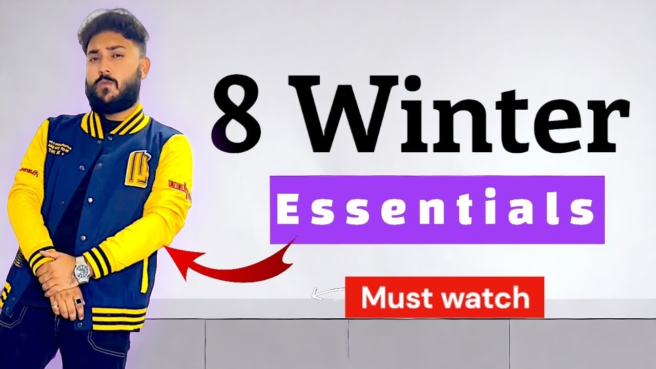 8 winter essentials every guy needs 2024