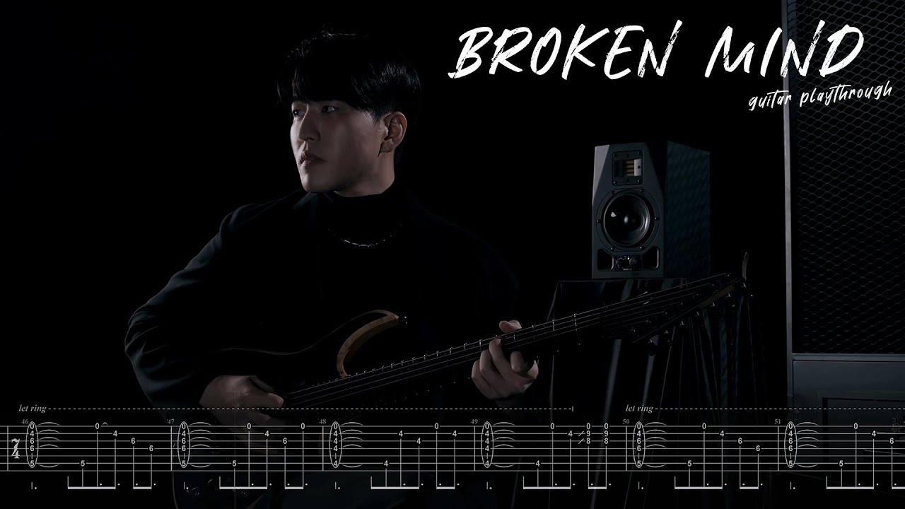 JungMato | Broken Mind | OFFICIAL GUITAR PLAYTHROUGH VIDEO [Tabs & Backing Track Included FOR FREE!]