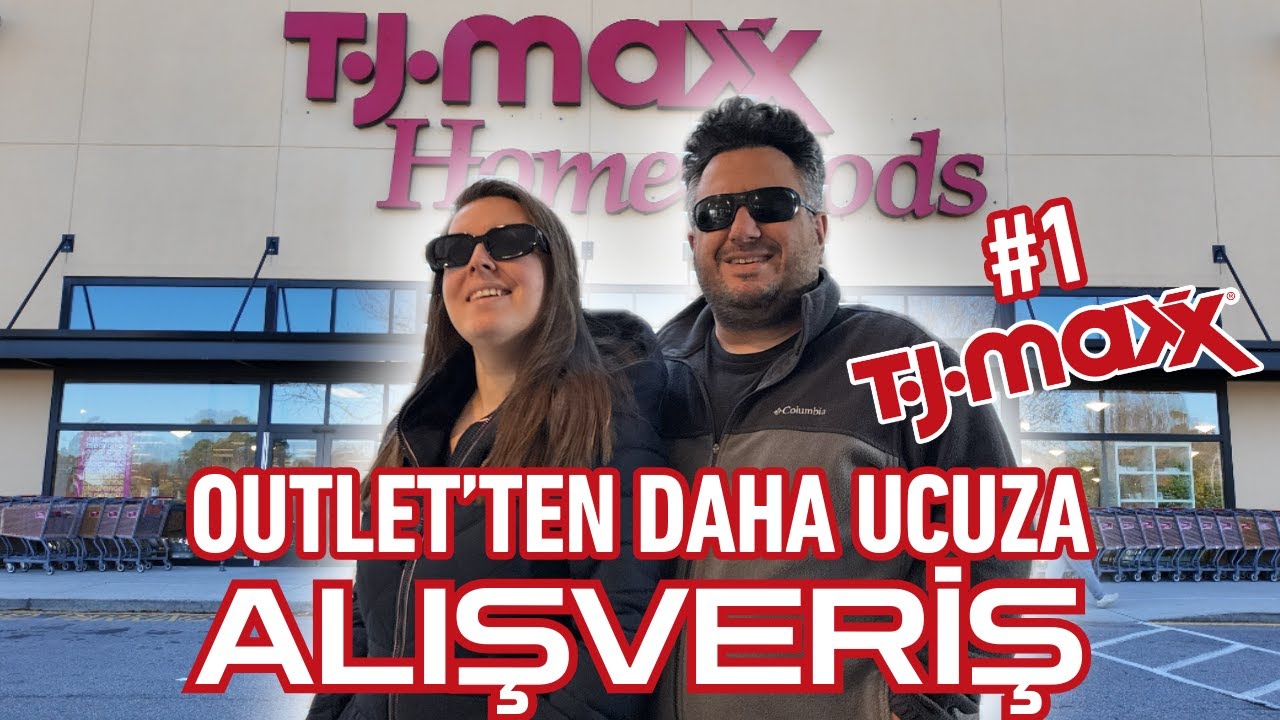 Amerika’da Outlet'ten Daha Ucuza Alışveriş & Fiyatlar ~1: TJ Maxx (Cheaper Prices Than Outlet Store)
