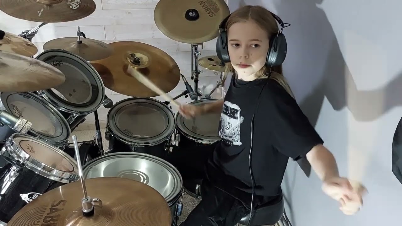 left behind slipknot drum cover RomeO