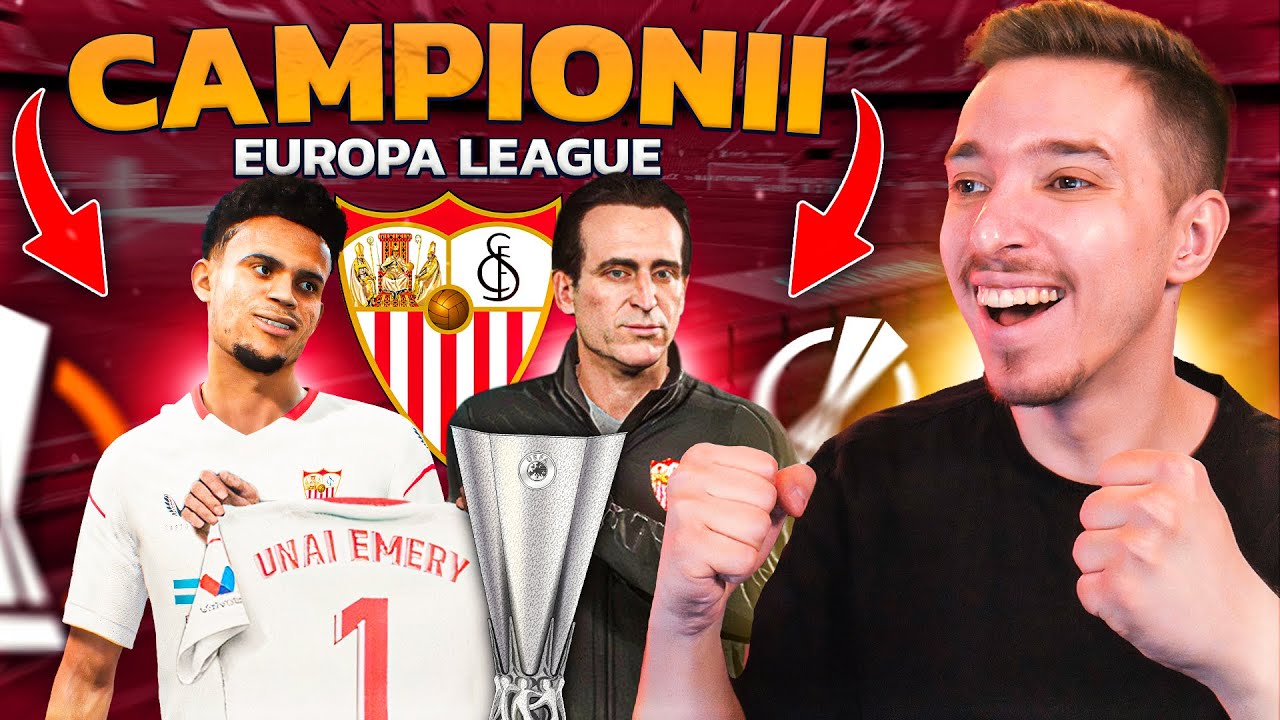 TRANSFER 1 JUCATOR PE SEZON LA SEVILLA PANA CASTIG EUROPA LEAGUE !!! FIFA 23 ROMANIA !!!