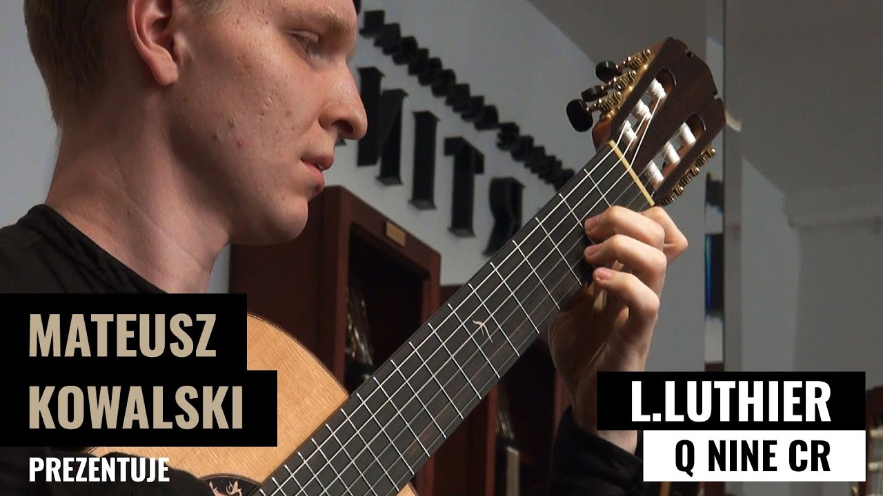 Mateusz Kowalski - Biber Rosary Sonata 1 performed on L.Luthier Q9 classical guitar