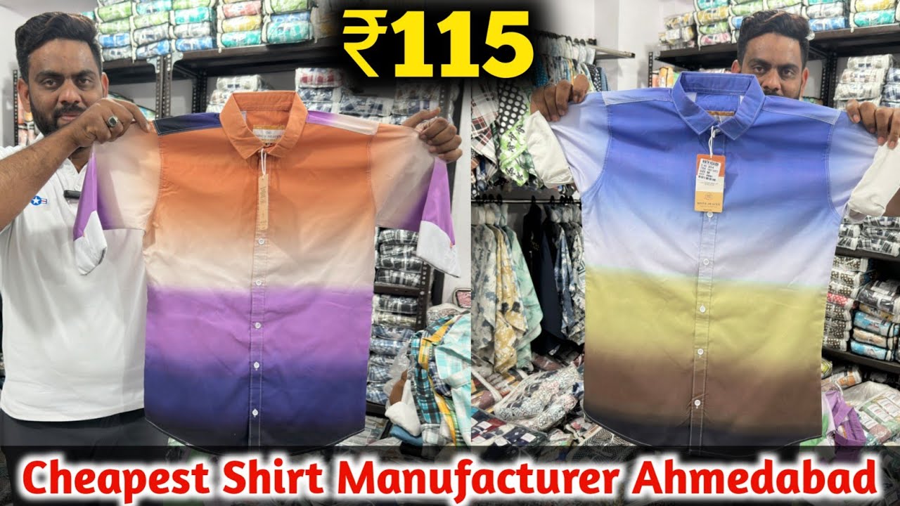 SHIRT MANUFACTURER IN AHMEDABAD / AHMEDABAD SHIRT WHOLESALE MARKET / AHMEDABAD SHIRT MANUFACTURERS