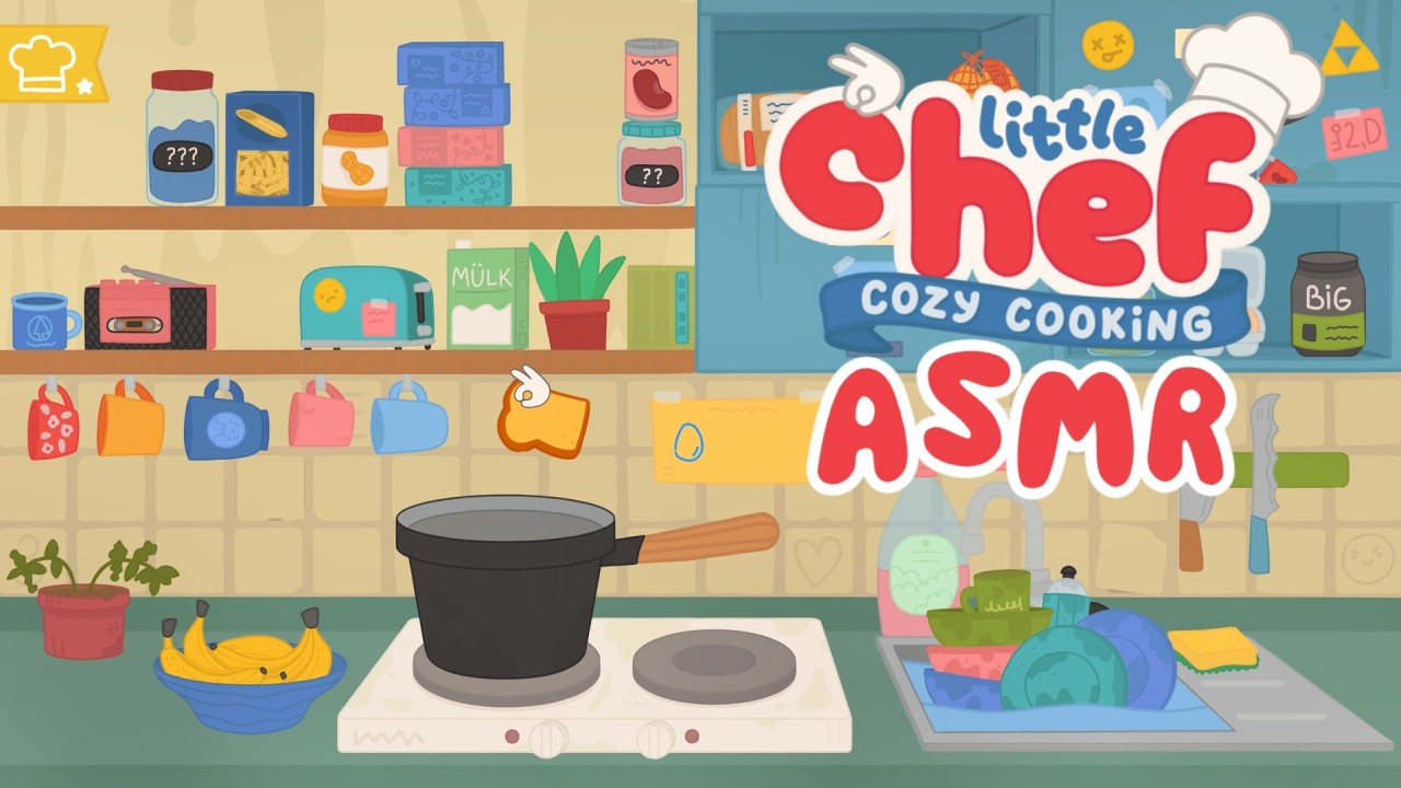 Cooking Up Cozy ASMR in Little Chef 🍳🥪 Close Up Whispering