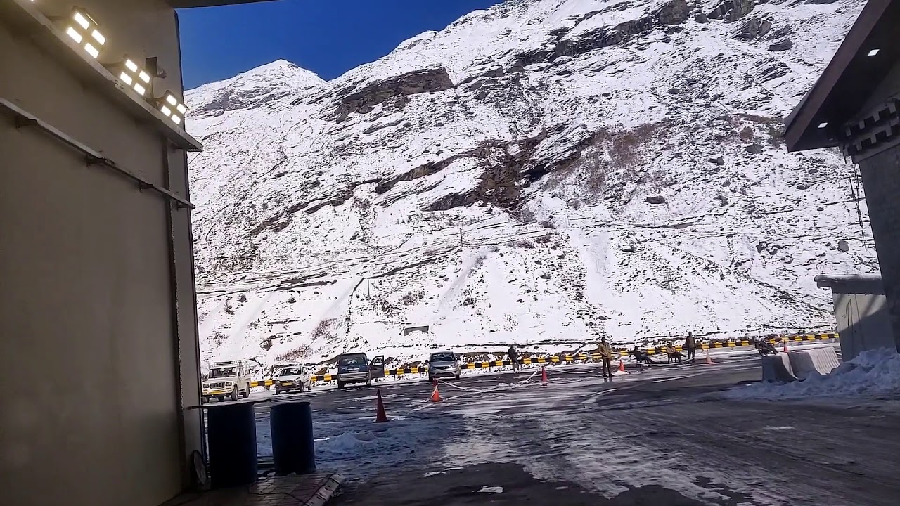 Atal Tunnel - Longest tunnel above 10000 feet