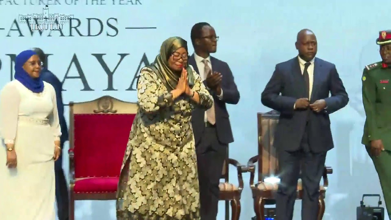 RAIS SAMIA AKISHIRIKI HAFLA YA UTOAJI TUZO ZA RAIS KWA WAZALISHAJI BORA