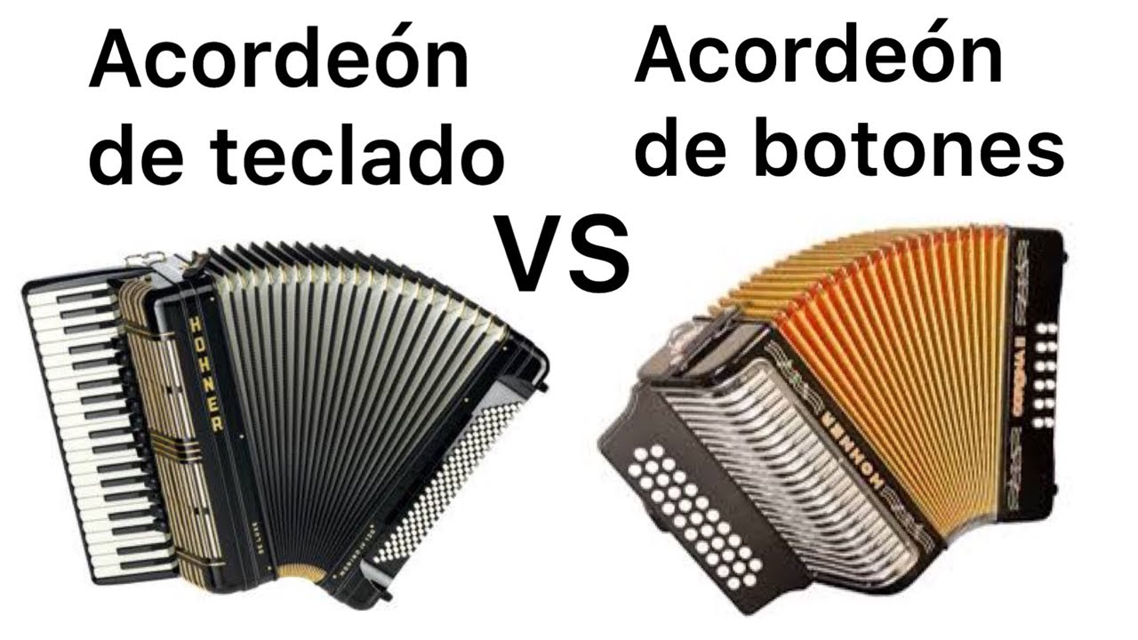 Diferencias entre acorde&oacute;n de teclado y acorde&oacute;n de botones