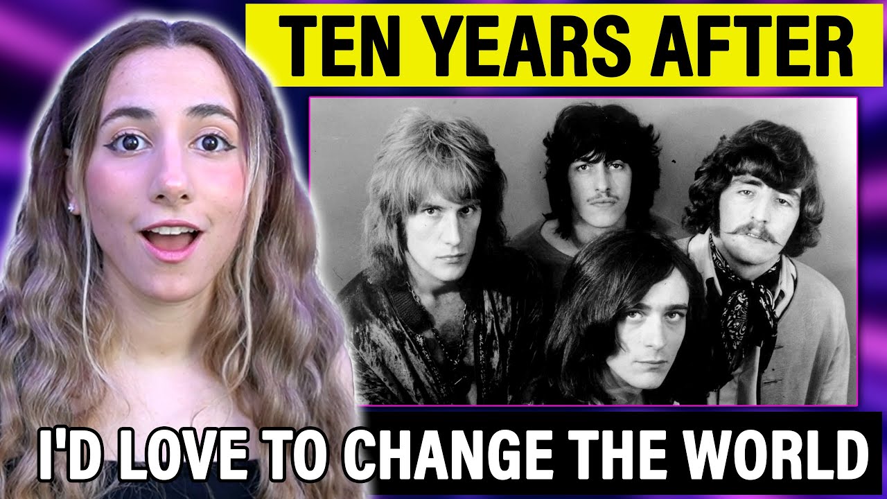 Ten Years After - I'd Love To Change the World | Singer Musician - Reaction Analysis