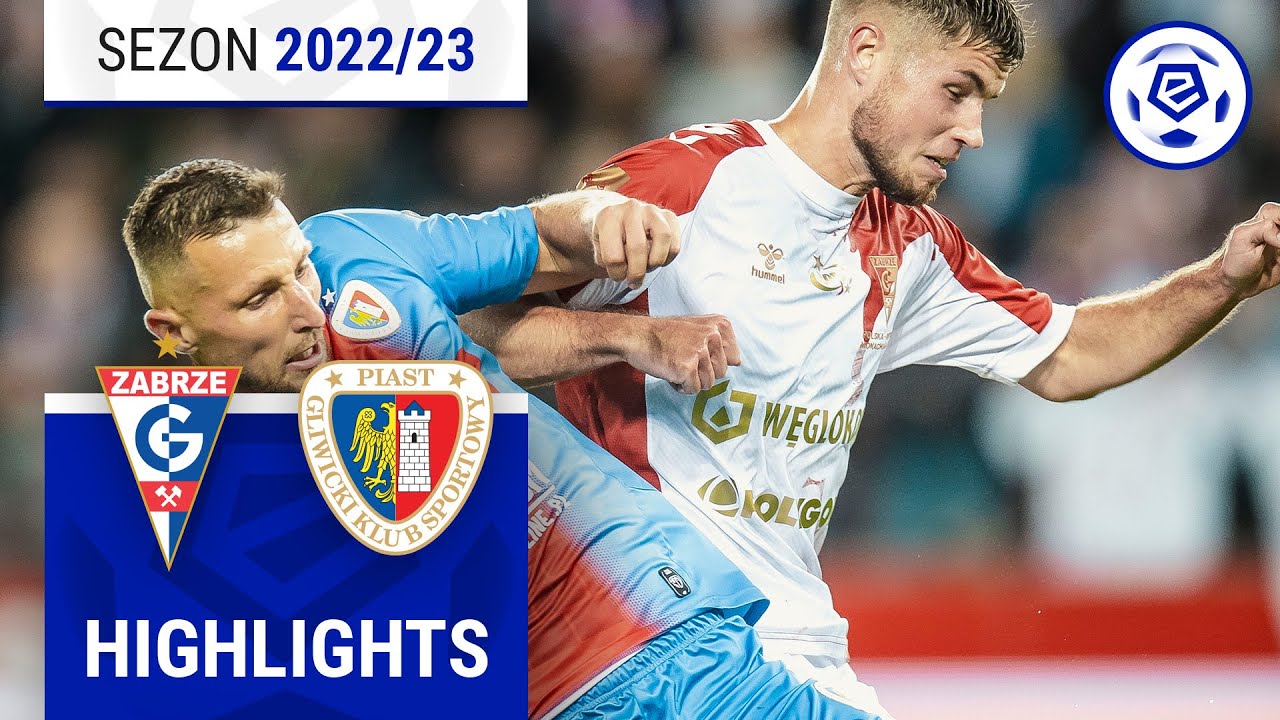 Górnik Zabrze - Piast Gliwice 3:3 | SKRÓT | Ekstraklasa 2022/23 | 9. Kolejka