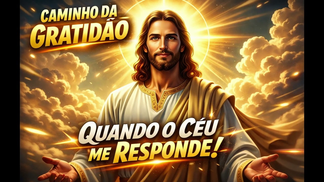 OUÇA AGORA 🙏 Caminho da Gratidão | Quando o Céu Responde (Louvor Profético)
