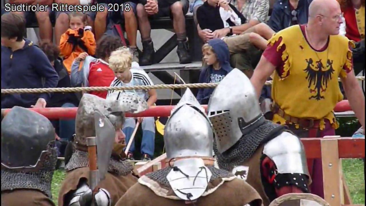 Südtiroler Ritterspiele 2018 (Teil 2) - (Schluderns, Obervinschgau) - Südtirol, Italien