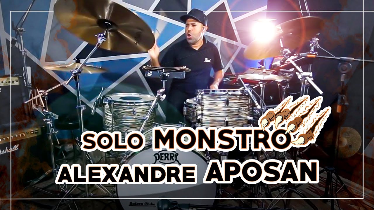 Alexandre APOSAN! O MELHOR SOLO dele de todos os TEMPOS?! Drum Solo