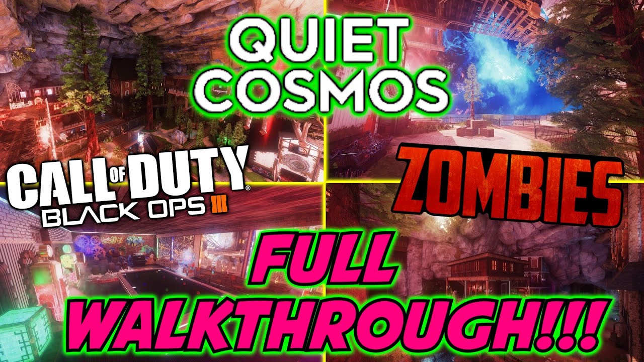 TIKE COSMOS - ПОЛНОЕ ПРОХОЖДЕНИЕ!!! | Пользовательская карта «Зомби» (Black Ops III)