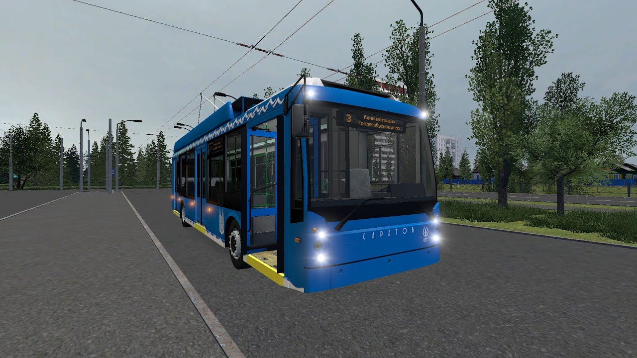 Троллейбус Тролза мегаполис на Арс-Терм! Trolleybus system