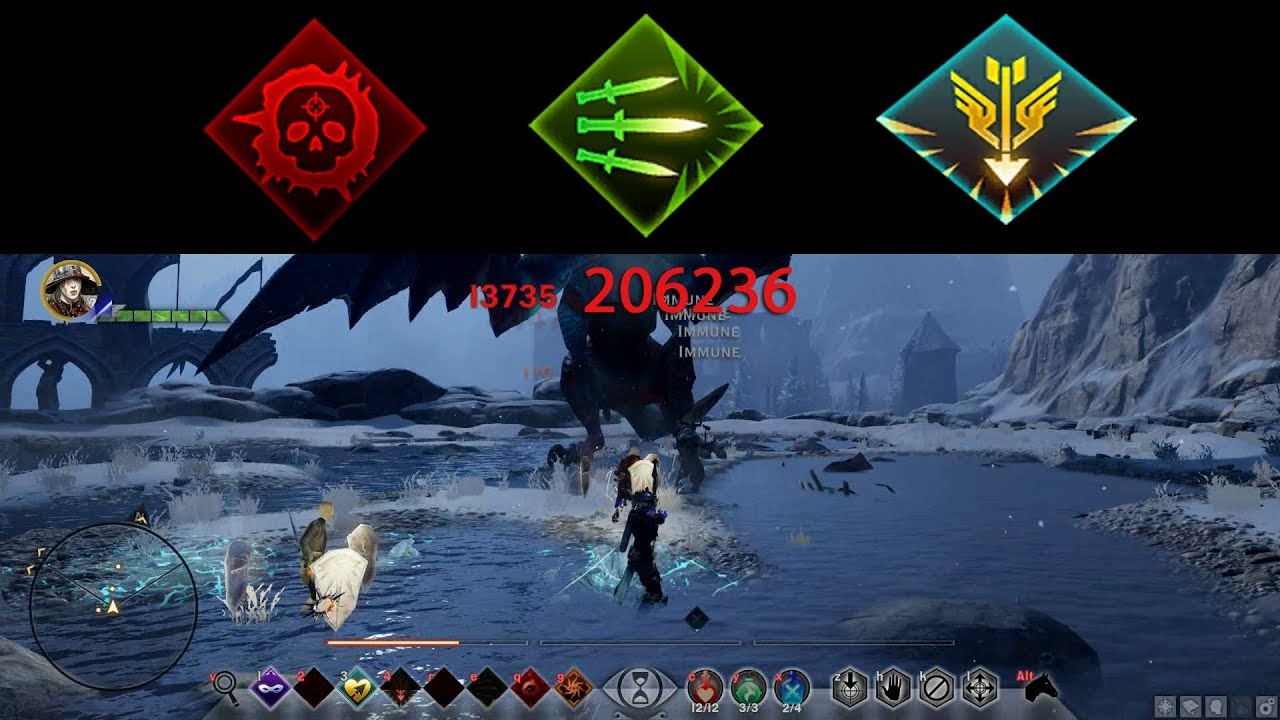 Top 15 highest damage ability combinations in Dragon Age Inquisition