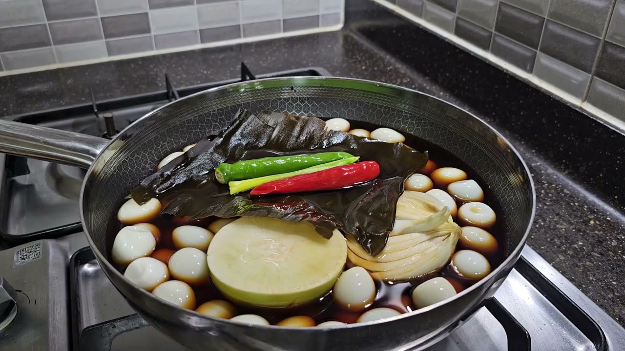 메추리 장조림
