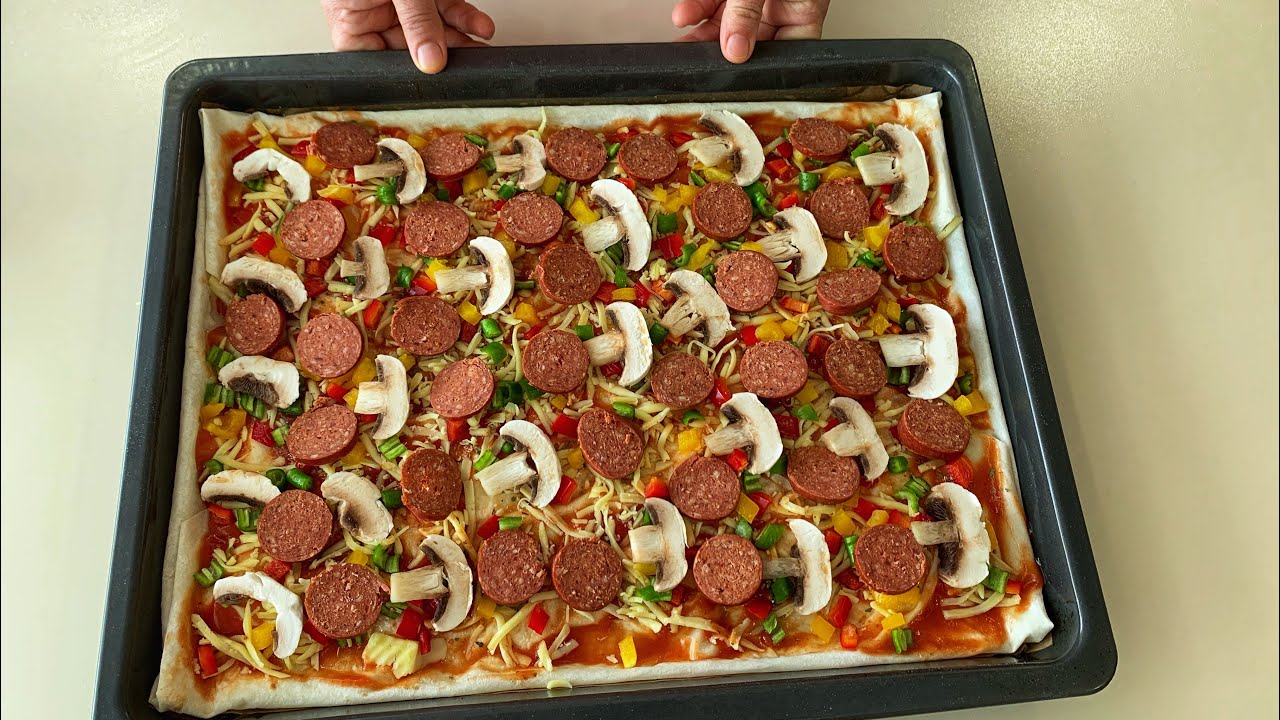Kendini Pizza Zanneden Börek🌿😱10 Dakikada Hazırlanıyor Tadına Doyum Olmuyor🌿Bera Tatlı Dünyası