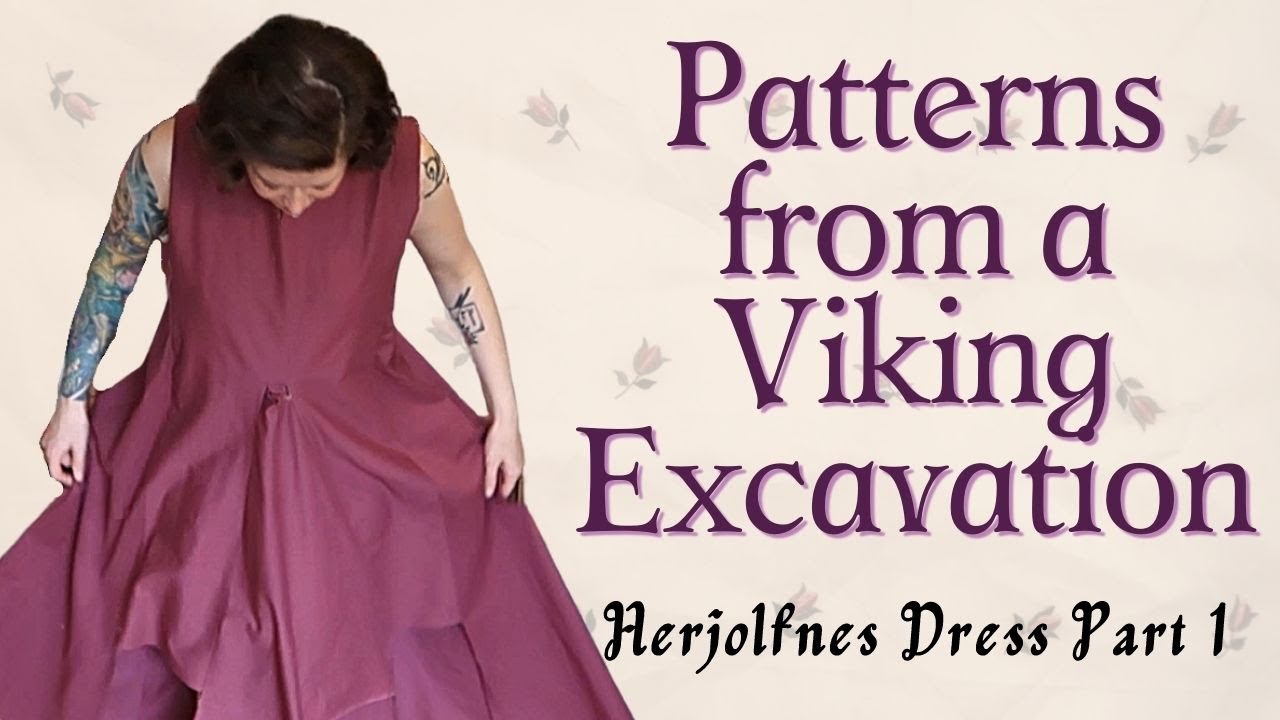 Viking Dress Mockup: Scaling A Herjolfsnes Pattern