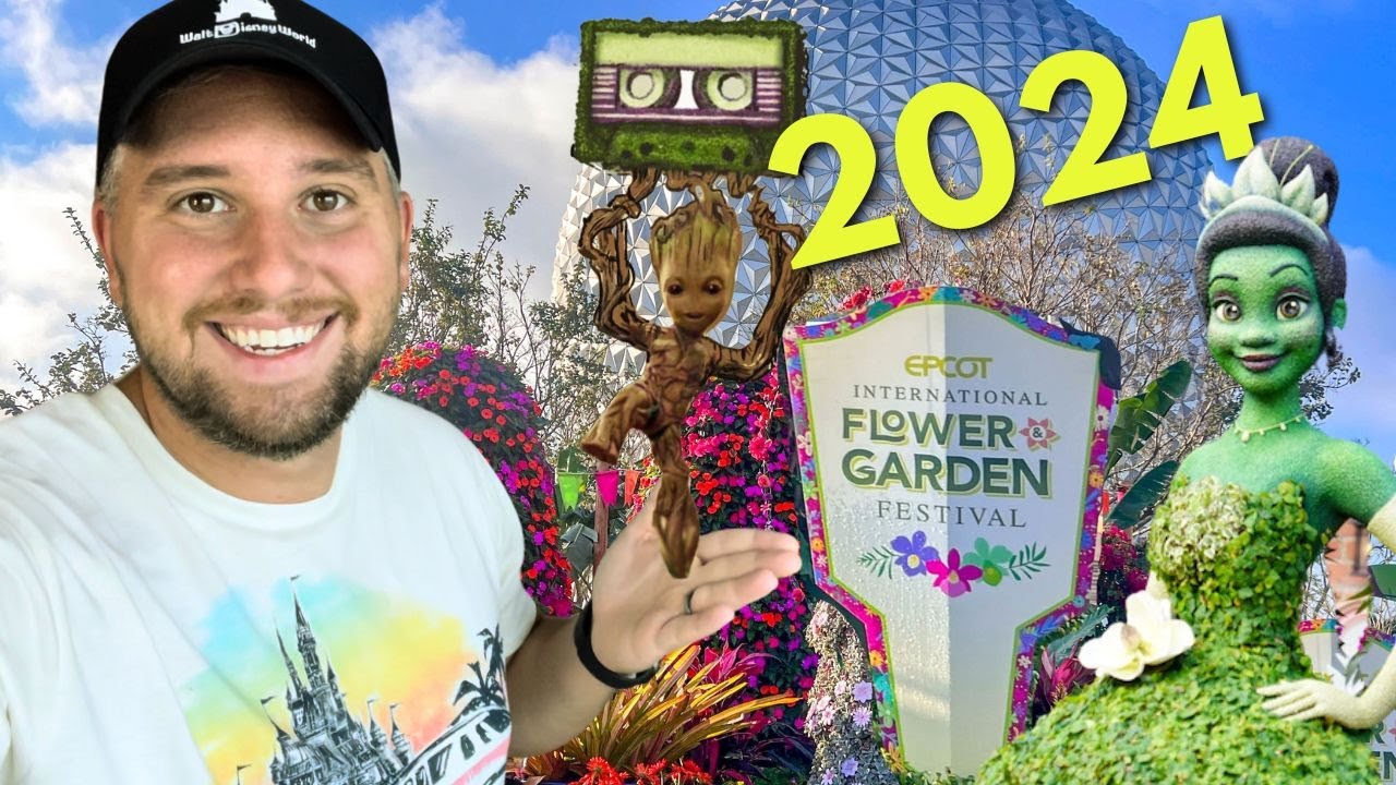 FIRST LOOK at Epcot Flower & Garden Festival 2024 | NEW Topiaries, NEW Food