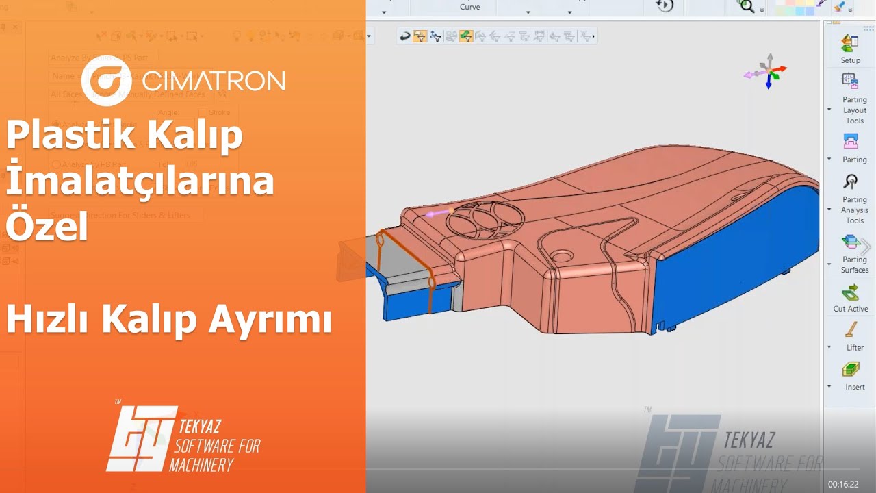 Cimatron Plastik Kalıp İmalatçılarına Özel Hızlı Kalıp Ayrımı Webinarı