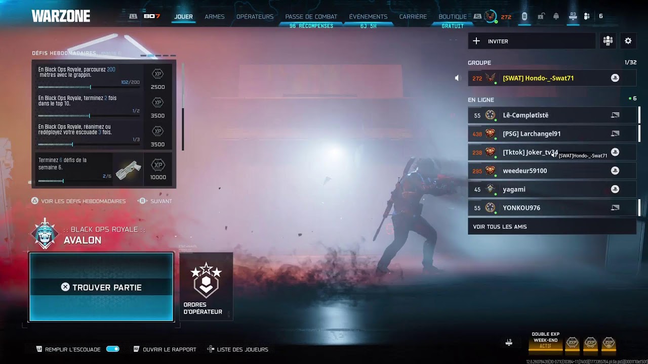 (LiveFr)   les ami Sur WARZONE EN mode regurgence RENKED ET EN mode solo