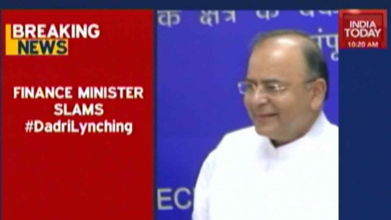 Incidents Like Dadri Lynching Hurt India's Image: Arun Jaitley