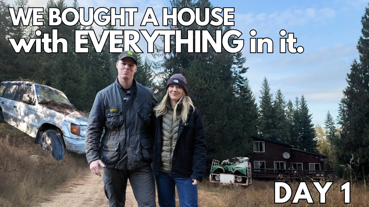 We Bought EVERYTHING, 1980's Abandoned House | Day 1 First Look