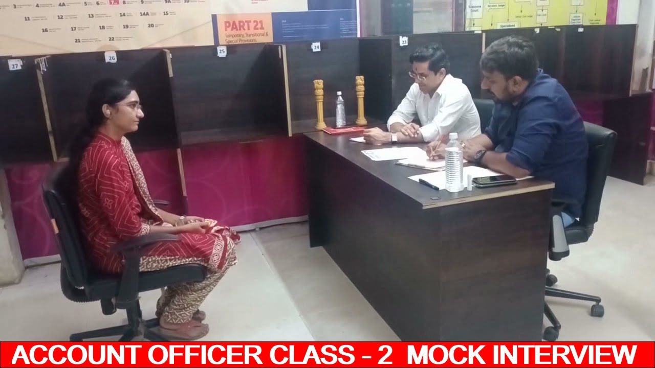 SHEETAL GANGANI RANK 6 |ACCOUNT OFFICER CLASS - 2 | MOCK INTERVIEW | RAMANI'S INSTITUTE RAJKOT |