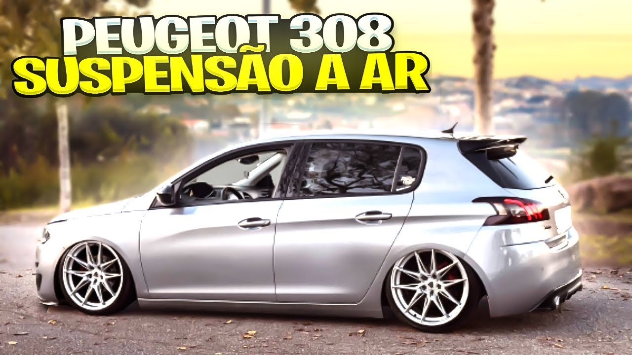 A ousadia que chama aten&ccedil;&atilde;o: Peugeot 308 com suspens&atilde;o a ar #stance