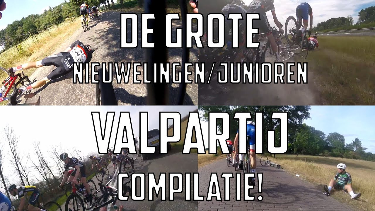 De Grote Nieuwelingen/Junioren VALPARTIJ Compilatie 2018! | cas2001