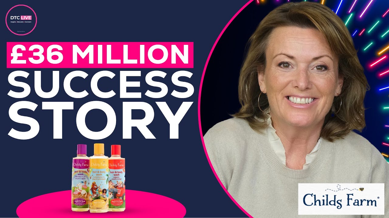 How Joanna Jensen's Childs Farm Revolutionized Baby Skincare | DTC Live | Childs Farm