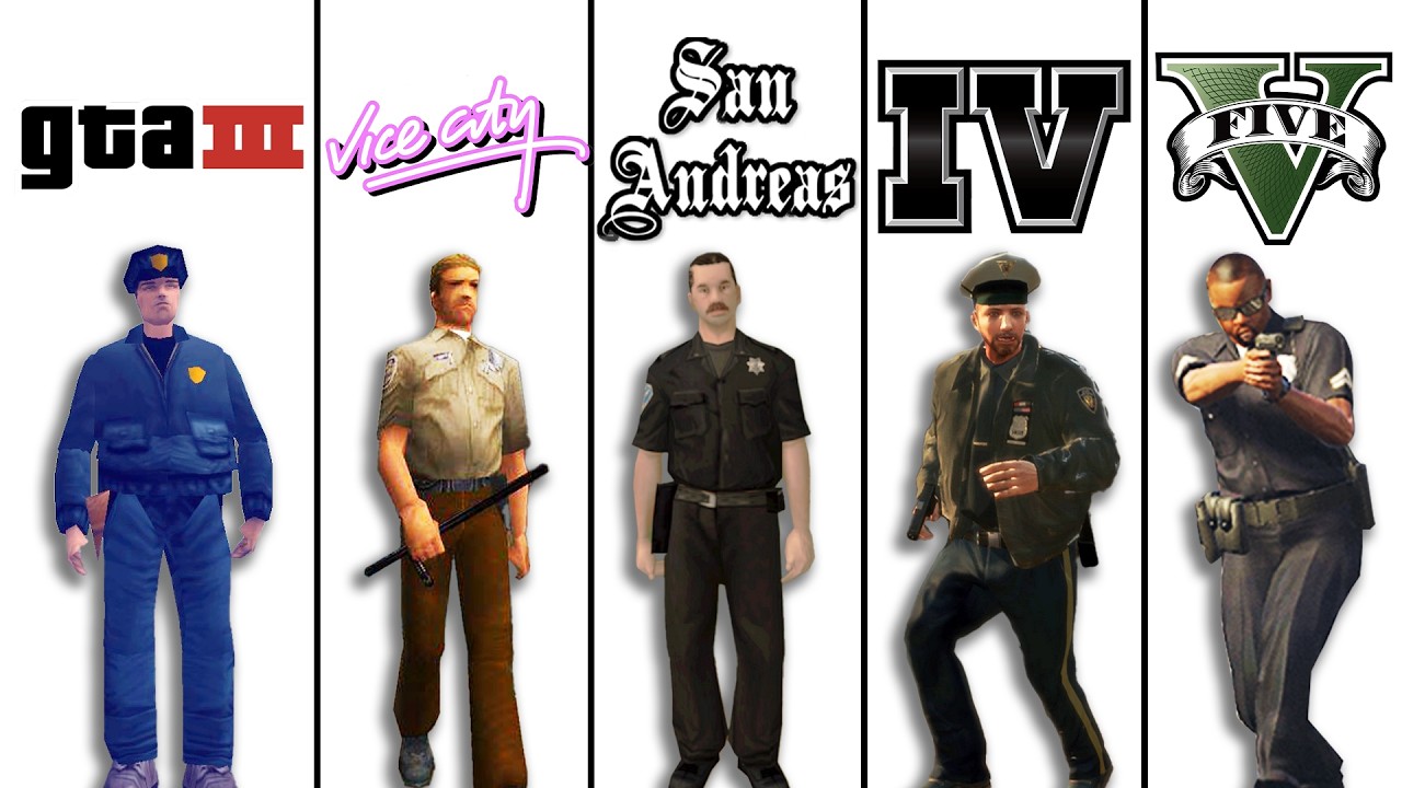 Which Grand Theft Auto Has the Toughest Cops?