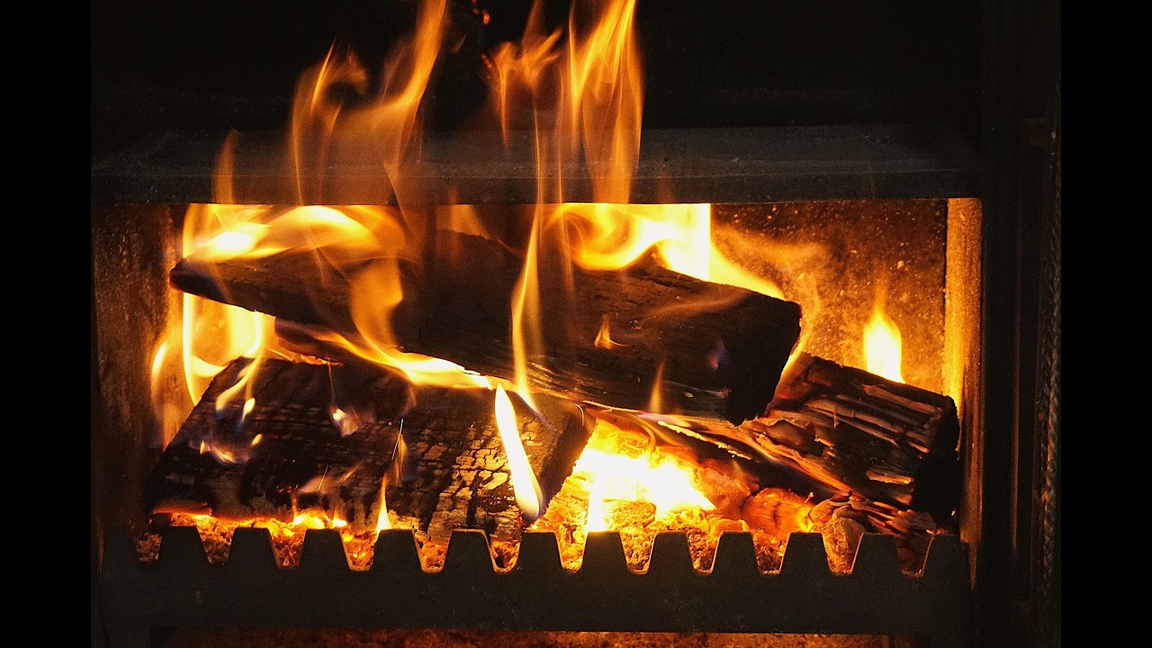 Fireplace Crackling 🔥 Cozy Sleep Sounds - 10 Hours