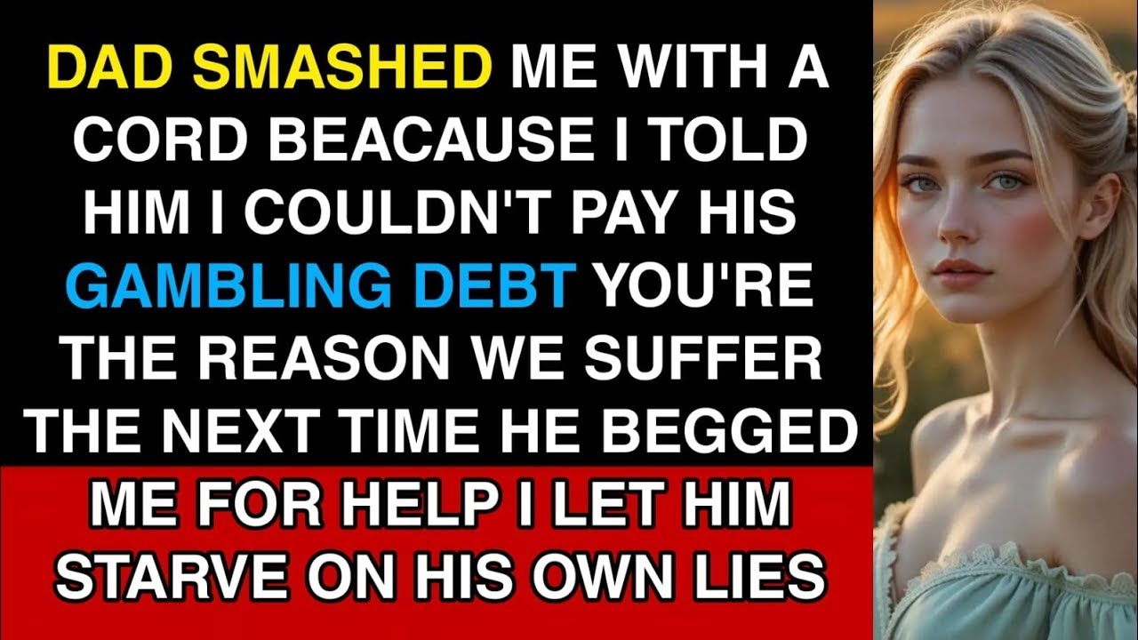 Dad Smashed Me with a Cord Because I Told Him I Couldn’t Pay His Gambling Debt —You’re Why We Suffer