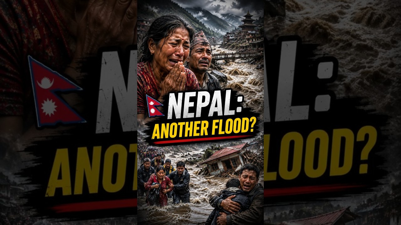 Nepal Flood Isn&rsquo;t Over! A New Lake Could Trigger Another Flood 🚨