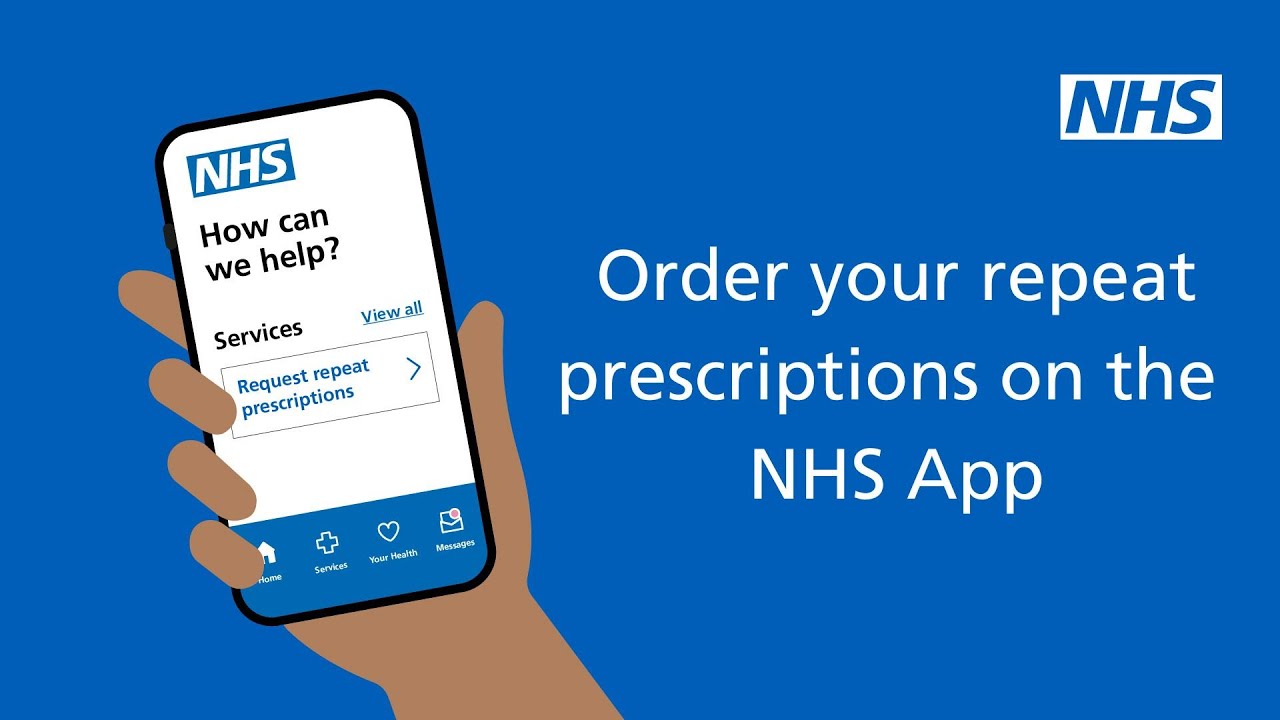 How to use the NHS App to order a repeat prescription