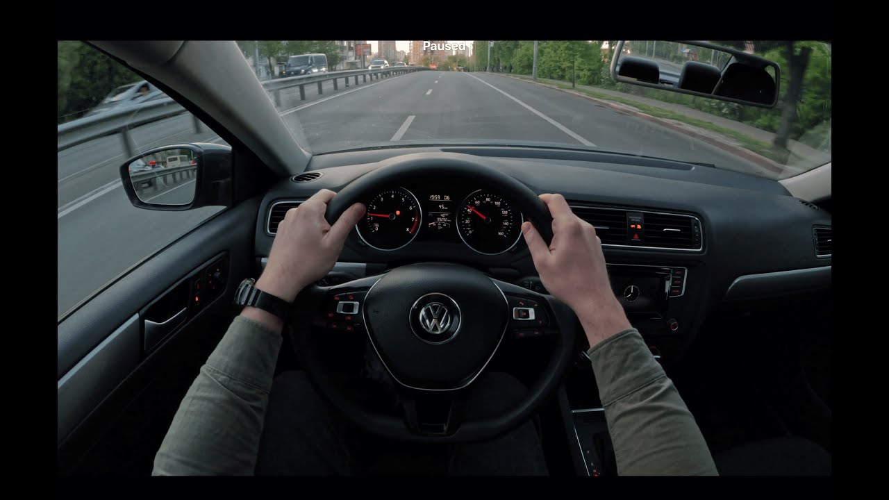 2017 Volkswagen Jetta S 1.4 TSI - POV Тест-драйв | Огляд