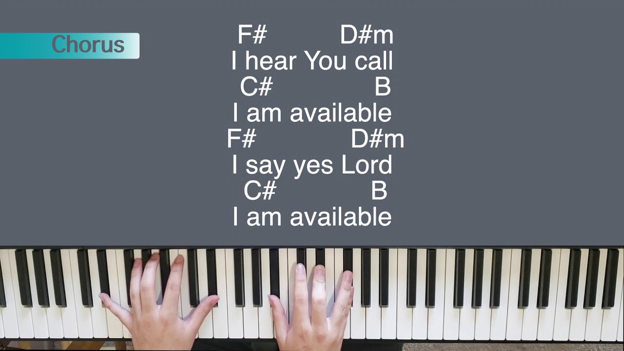Available - Elevation Worship(Piano Tutorial)