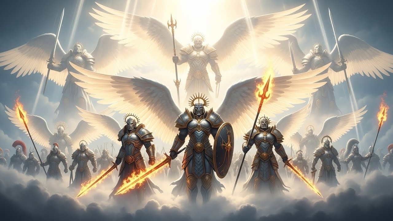 The Eternal Army of Heaven Majestic Angelic Guardians in 4K