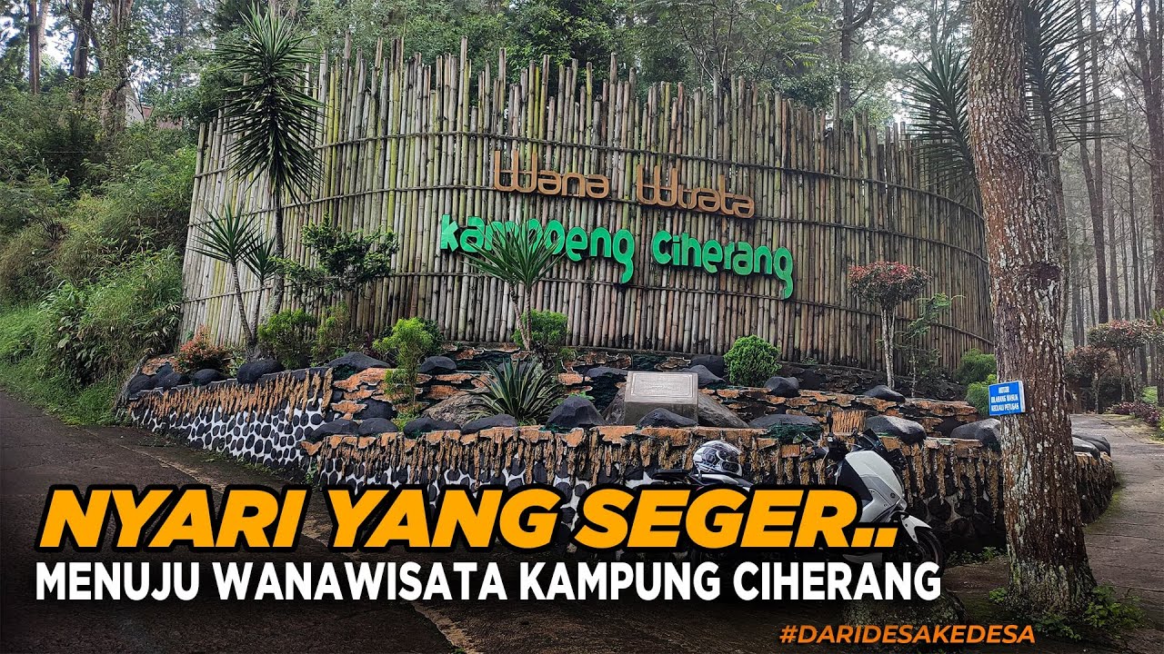Jalan Ke Wanawisata Kampung Ciherang Sumedang Yang Bikin Seger..