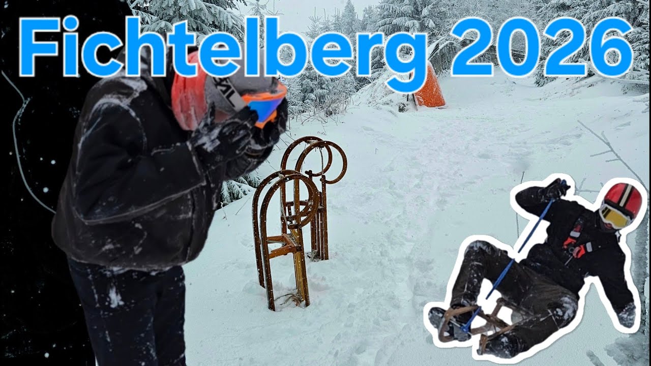 Schlittenzerstörung am Fichtelberg | Rodelpiste | Fails | Winter Wonderland