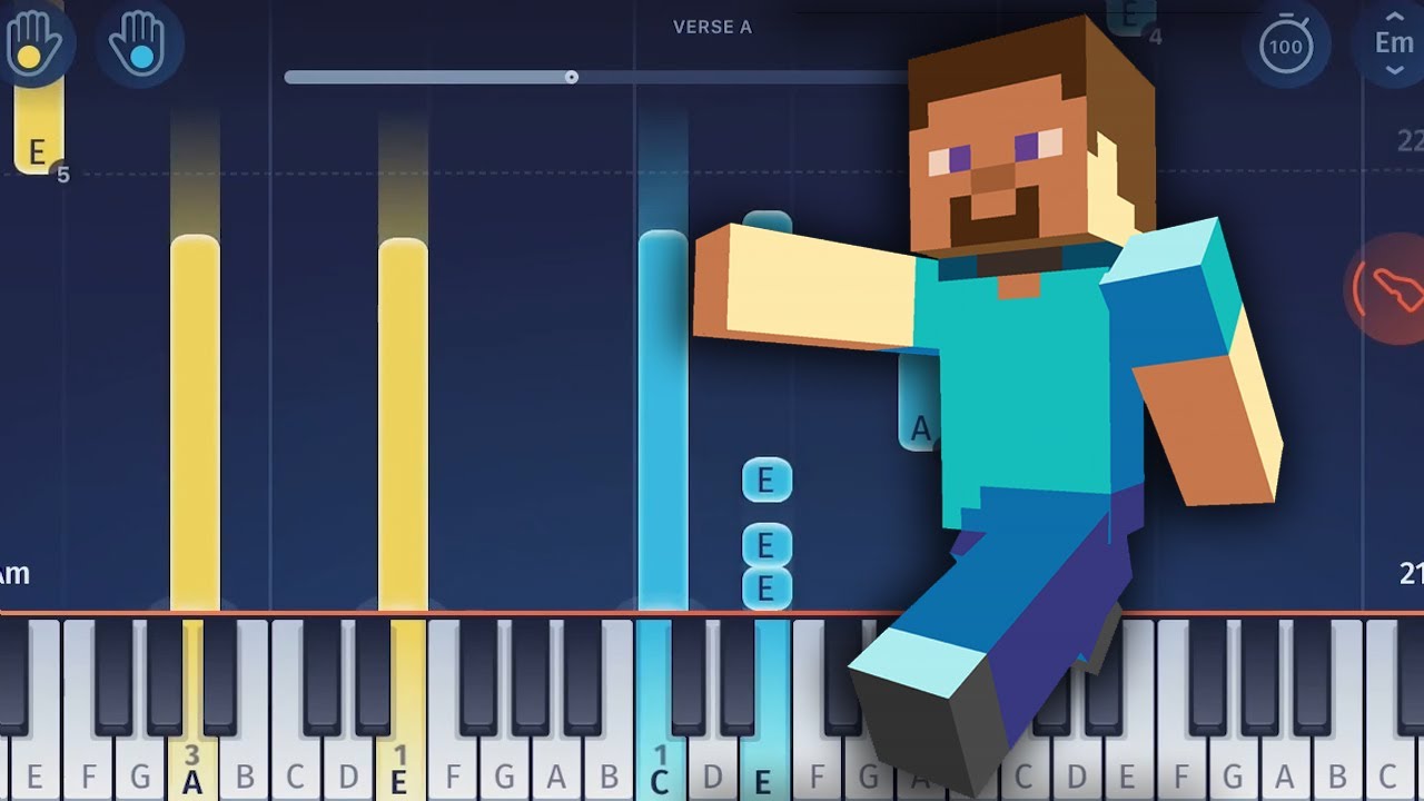 Minecraft Theme - Piano Tutorial