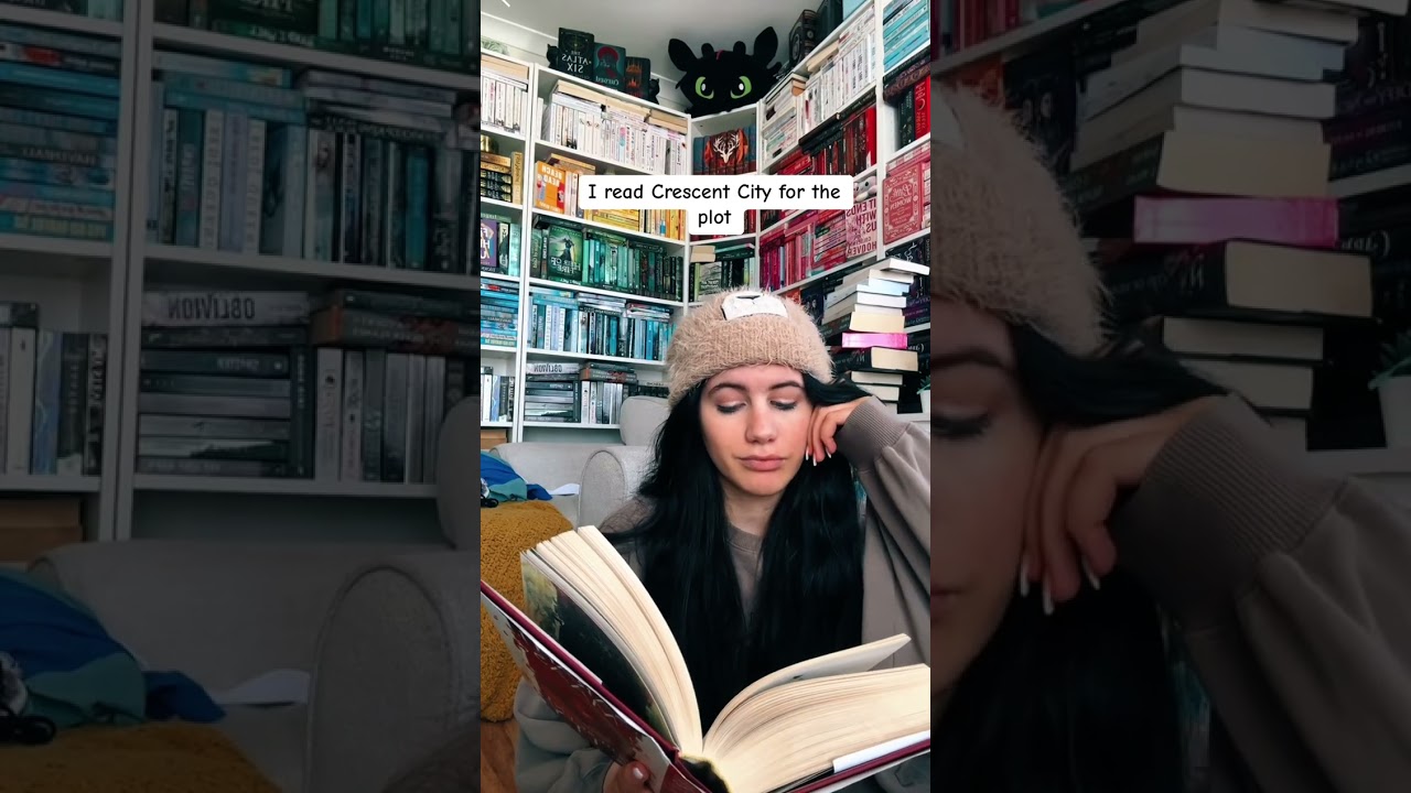 I read Crescent City for the plot | Tea Stained Pages