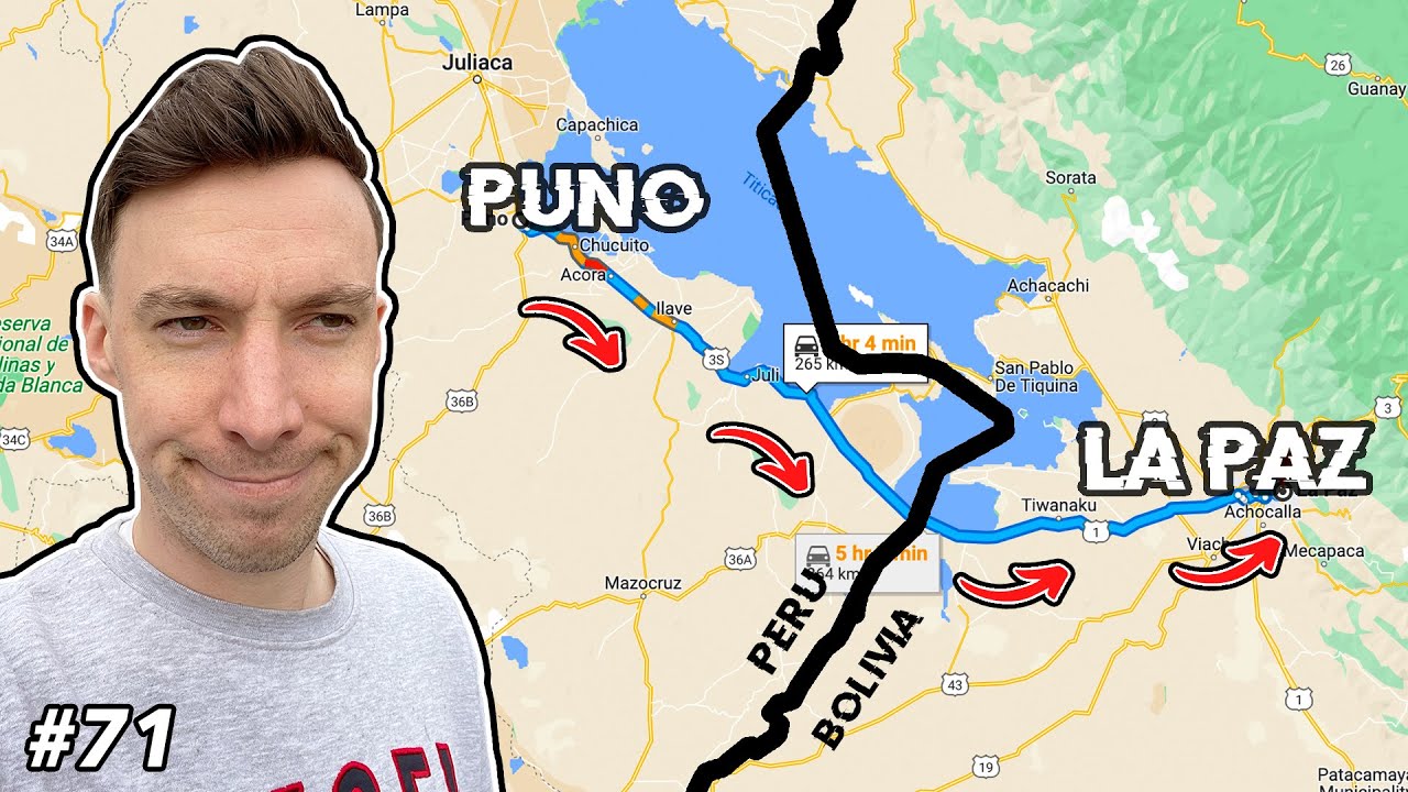 Перелет из Перу в Боливию по суше 🇵🇪🇧🇴