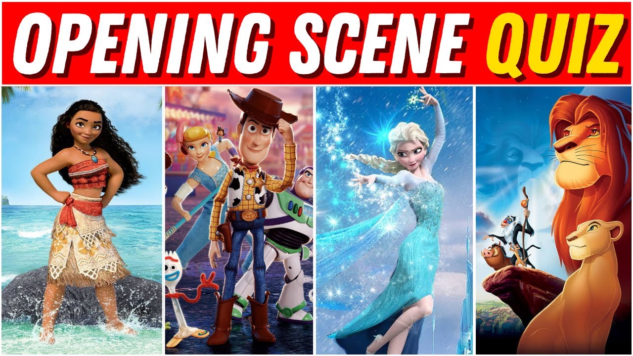 Guess the Disney/Pixar Animated Movie by the Opening Scene