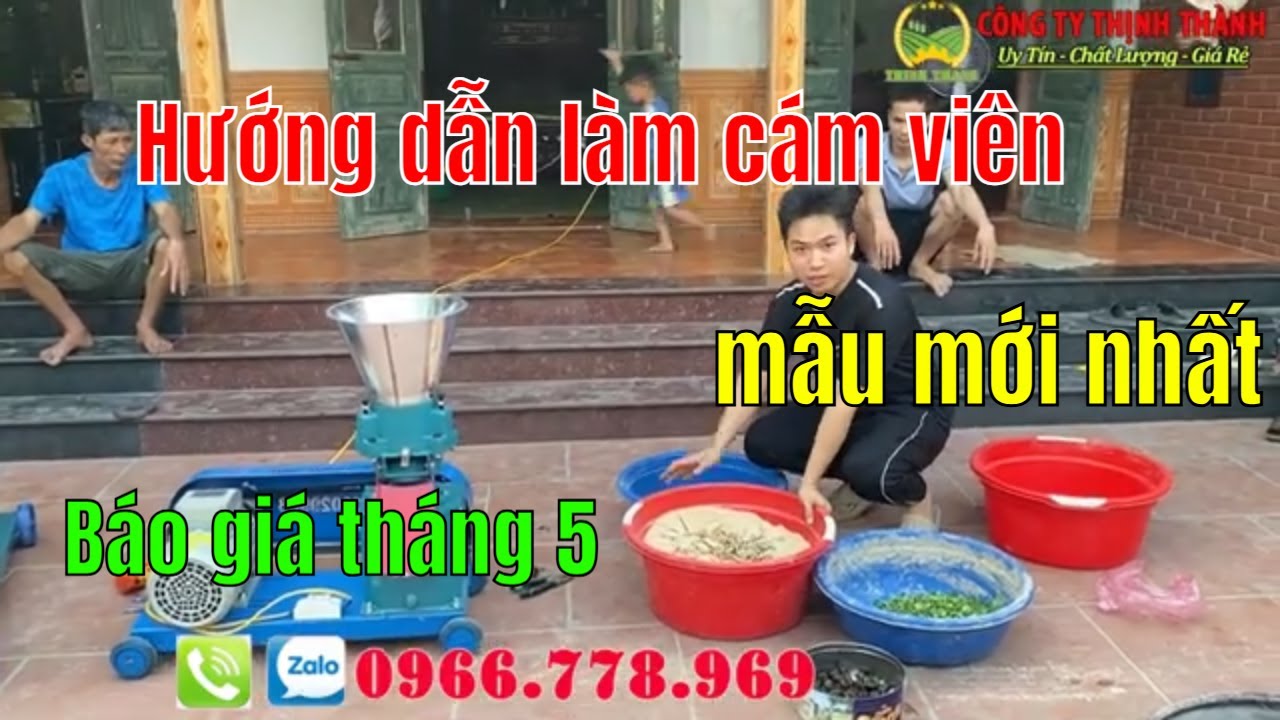 Cập nhật giá bán mới nhất máy ép cám viên chạy điện gia đình mẫu mới nhất 2025