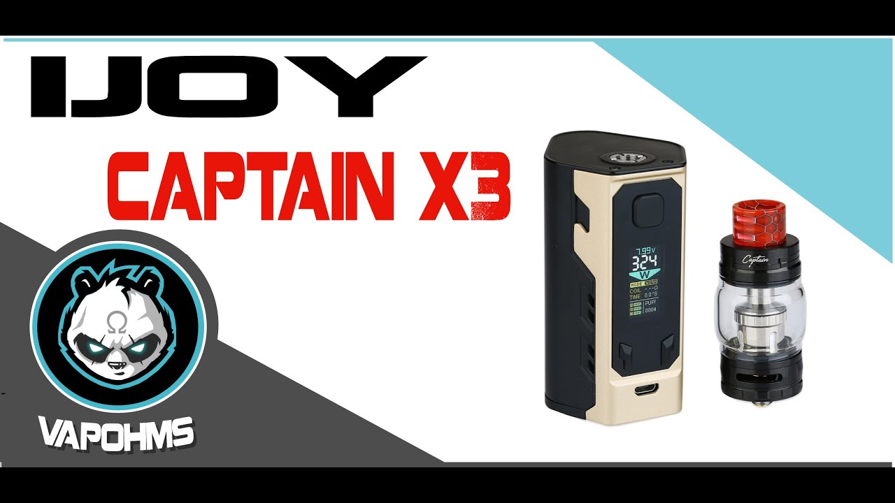Revisado de Ijoy Captain X3 kit // vale la pena al 2020??